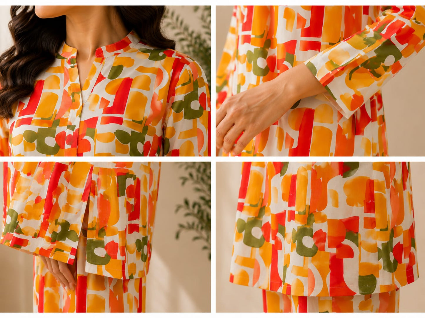 Modern Mosaic – 2 Piece Unstitched Lawn