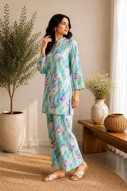 Tulip Garden – 2 Piece Unstitched Lawn