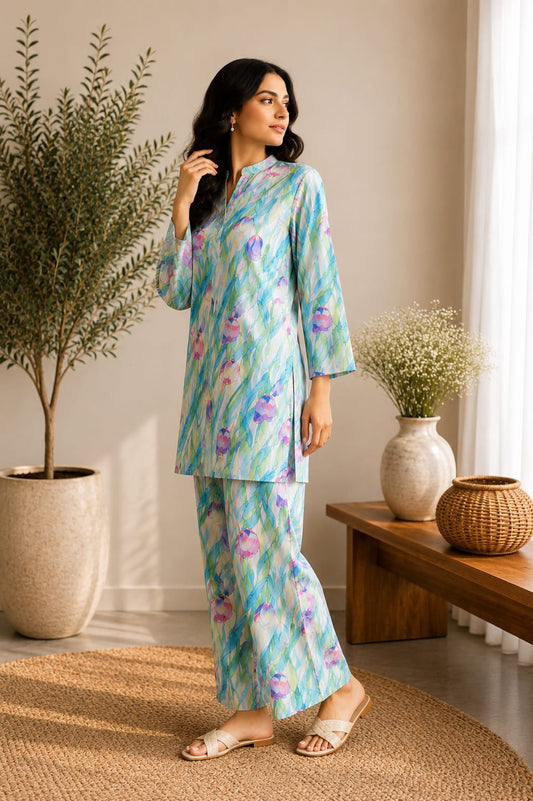 Tulip Garden – 2 Piece Unstitched Lawn