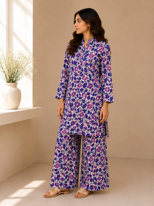 Lavender Garden – 2 Piece Unstitched Lawn