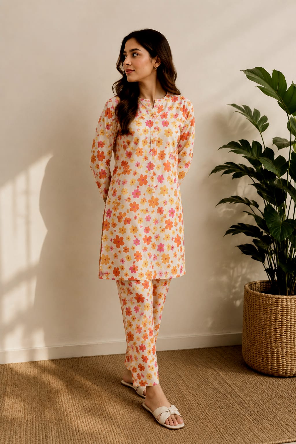 Rich Blossom – 2 Piece Unstitched Lawn
