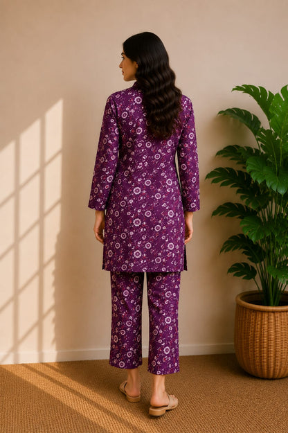 Royal Bloom – 2 Piece Unstitched Lawn