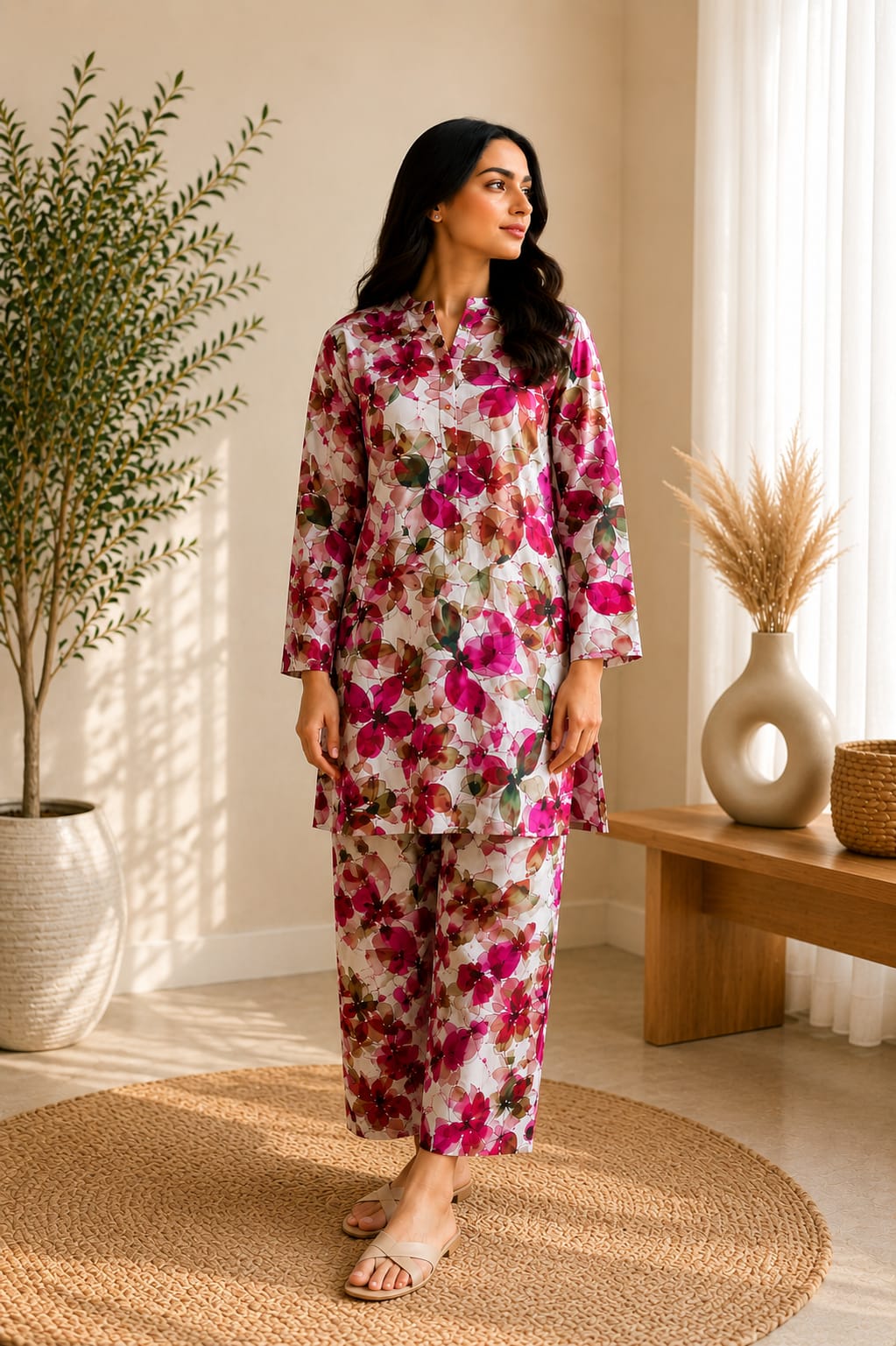 Rose Petal – 2 Piece Unstitched Lawn