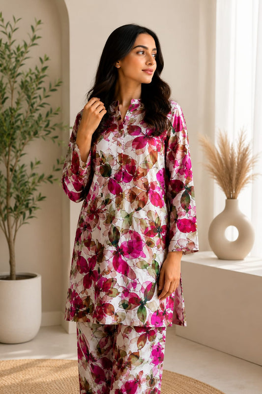 Rose Petal – 2 Piece Unstitched Lawn