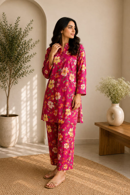 Blossom Charm – 2 Piece Unstitched Lawn