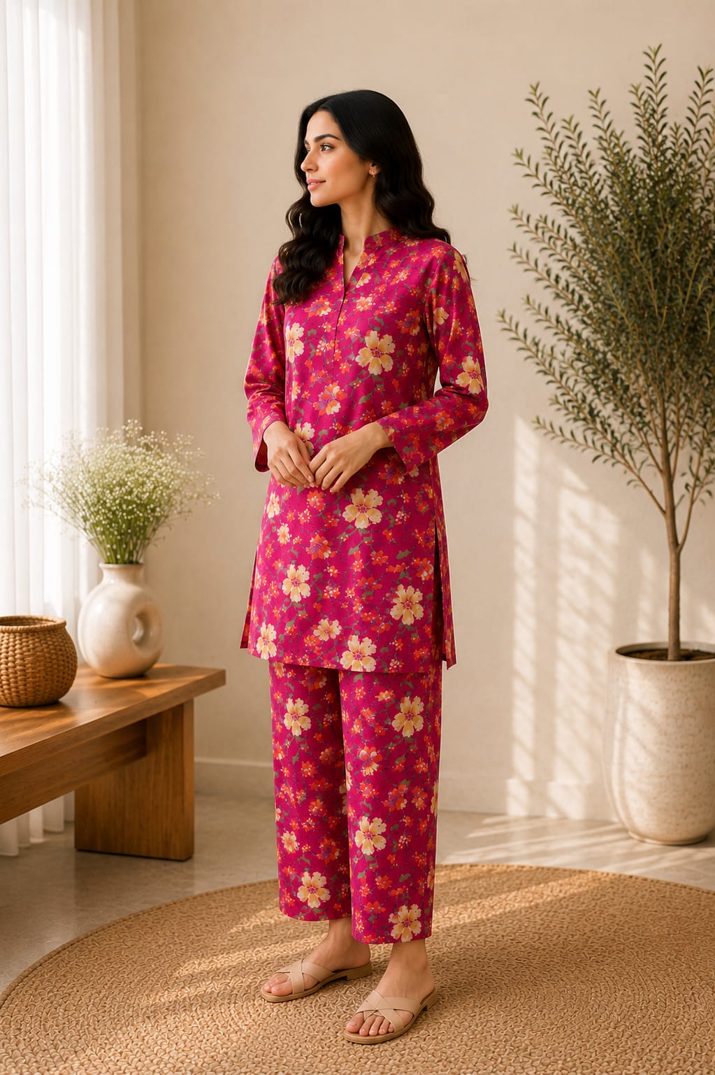 Blossom Charm – 2 Piece Unstitched Lawn