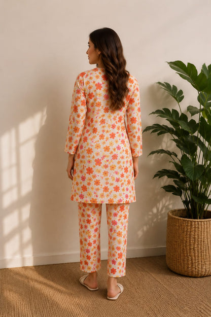Rich Blossom – 2 Piece Unstitched Lawn