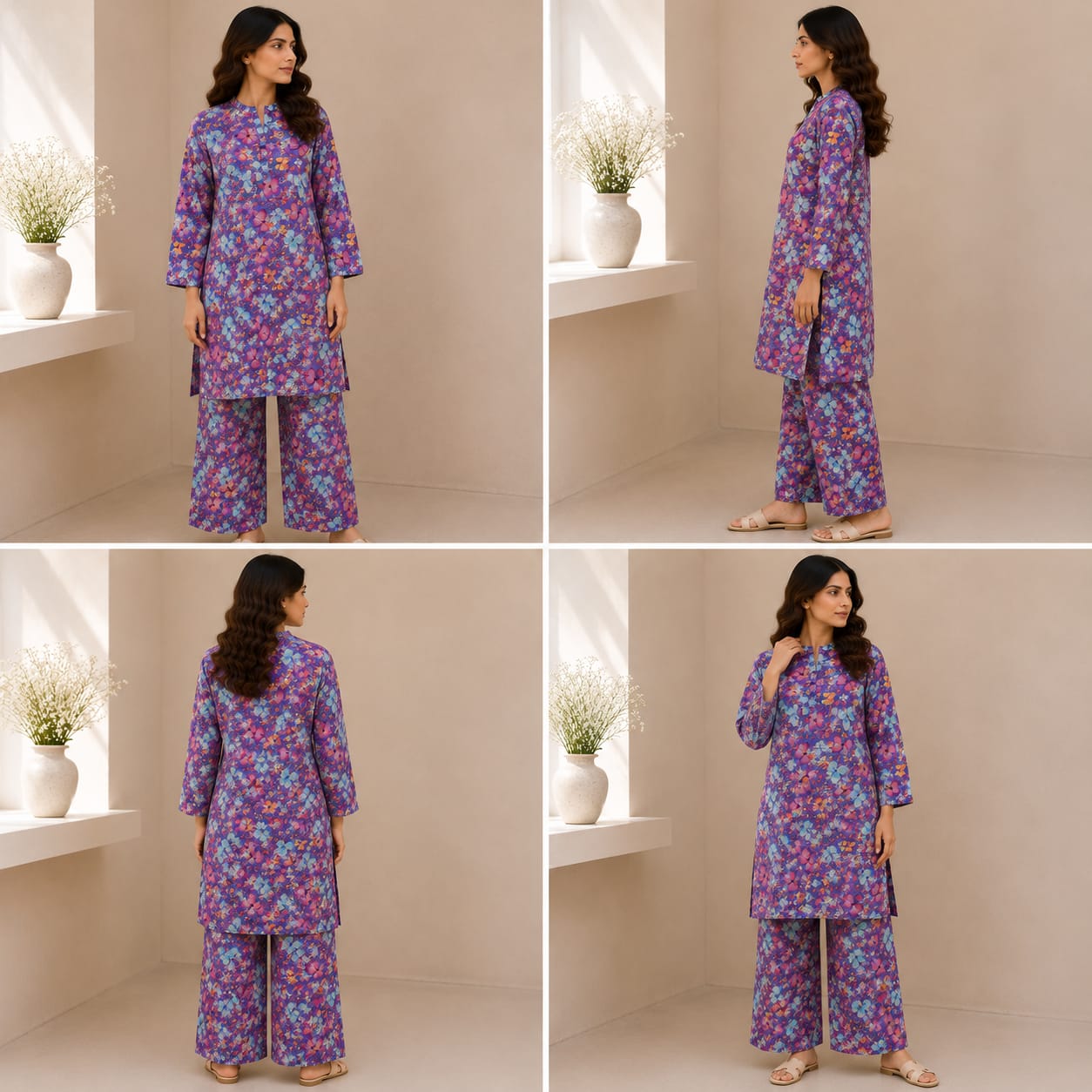 Butterfly Dreams – 2 Piece Unstitched Lawn