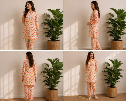 Rich Blossom – 2 Piece Unstitched Lawn