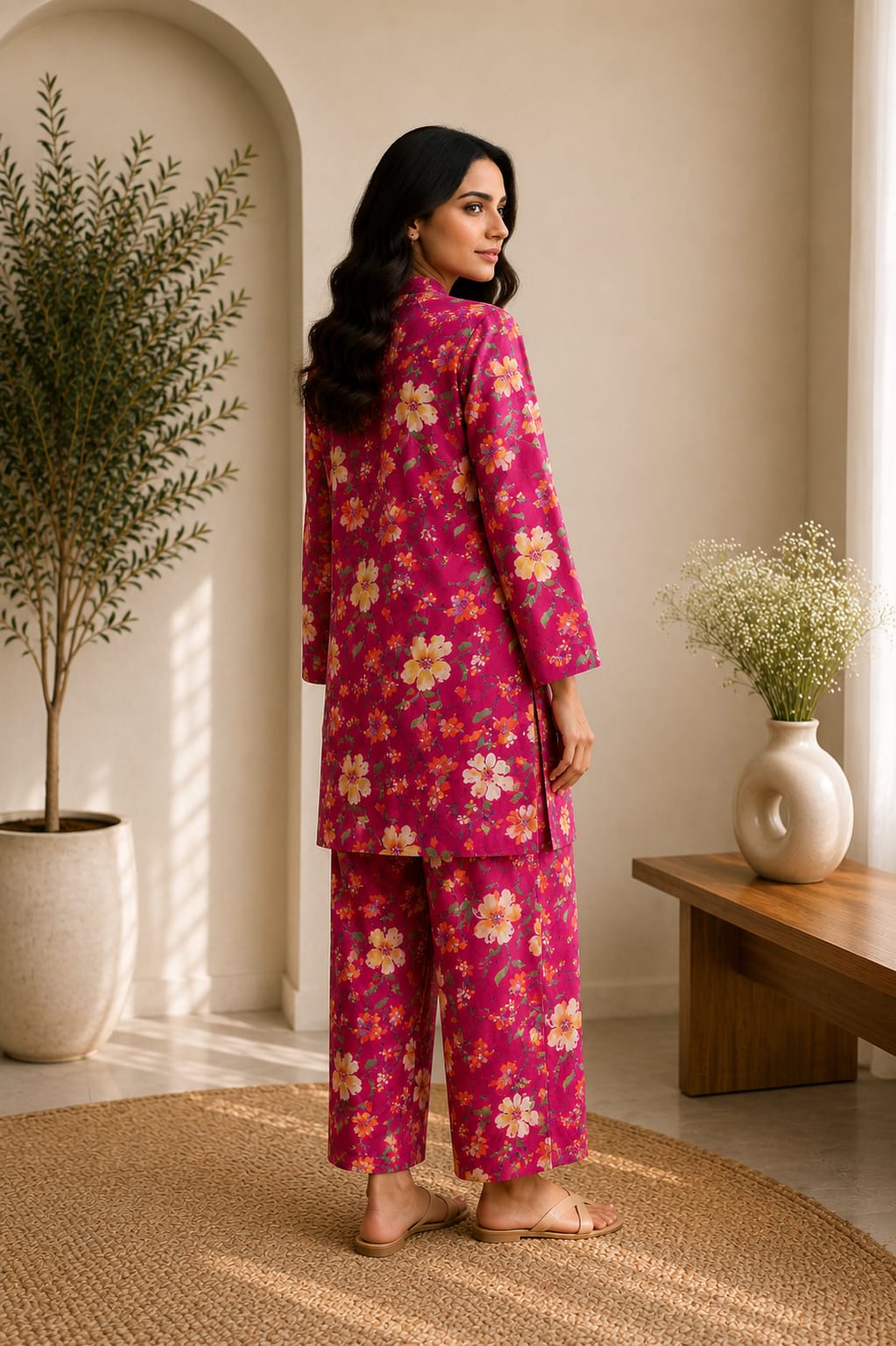 Blossom Charm – 2 Piece Unstitched Lawn