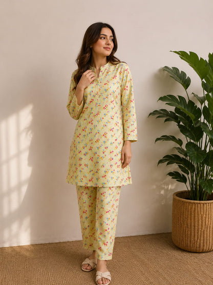 Sunny Blossom – 2 Piece Unstitched Lawn