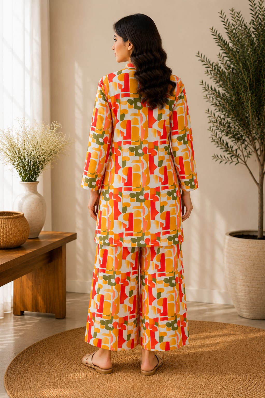 Modern Mosaic – 2 Piece Unstitched Lawn