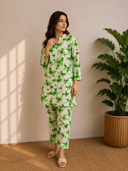 Spring Meadow – 2 Piece Unstitched Lawn